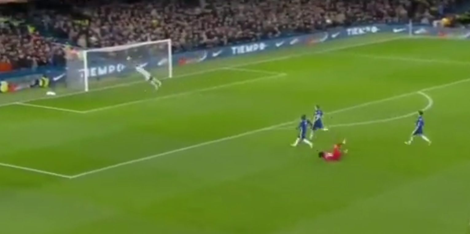 (Video) Mo Salah’s audacious chip stopped by Edouard Mendy in moment of brilliance by Egyptian