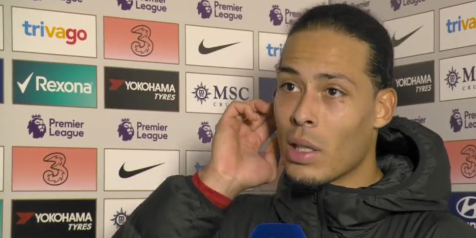 (Video) “Anything is possible” – Virgil van Dijk hasn’t given up on Liverpool winning the league