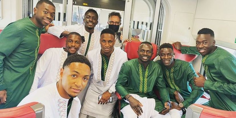 Sadio Mane joins up with the Senegal squad ahead of the start of AFCON