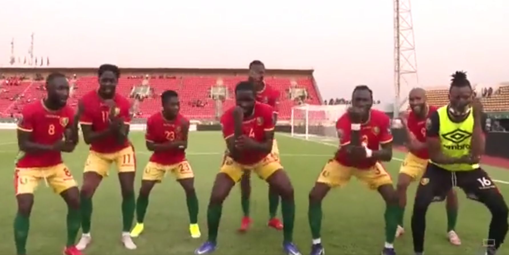 (Video) Naby Keita joins in Guinea celebrations after Issiaga Sylla puts his nation in the lead