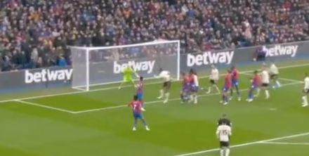 (Video) – Watch Virgil van Dijk give Liverpool early lead with bullet header at Selhurst Park