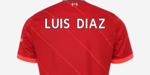 Luis Diaz squad number revealed