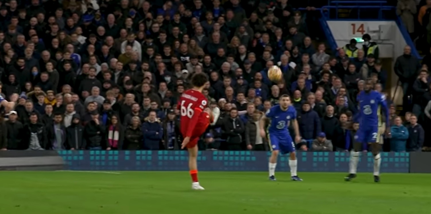 (Video) Liverpool fans will love new angle of Trent’s brilliant lofted assist for Salah’s Chelsea goal