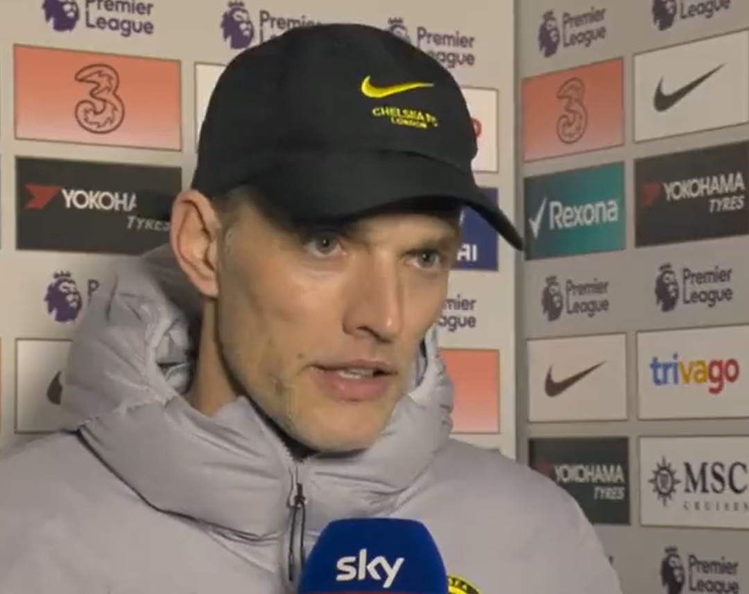 (Video) Tuchel gives red card verdict for Mane’s challenge on Azpilicueta
