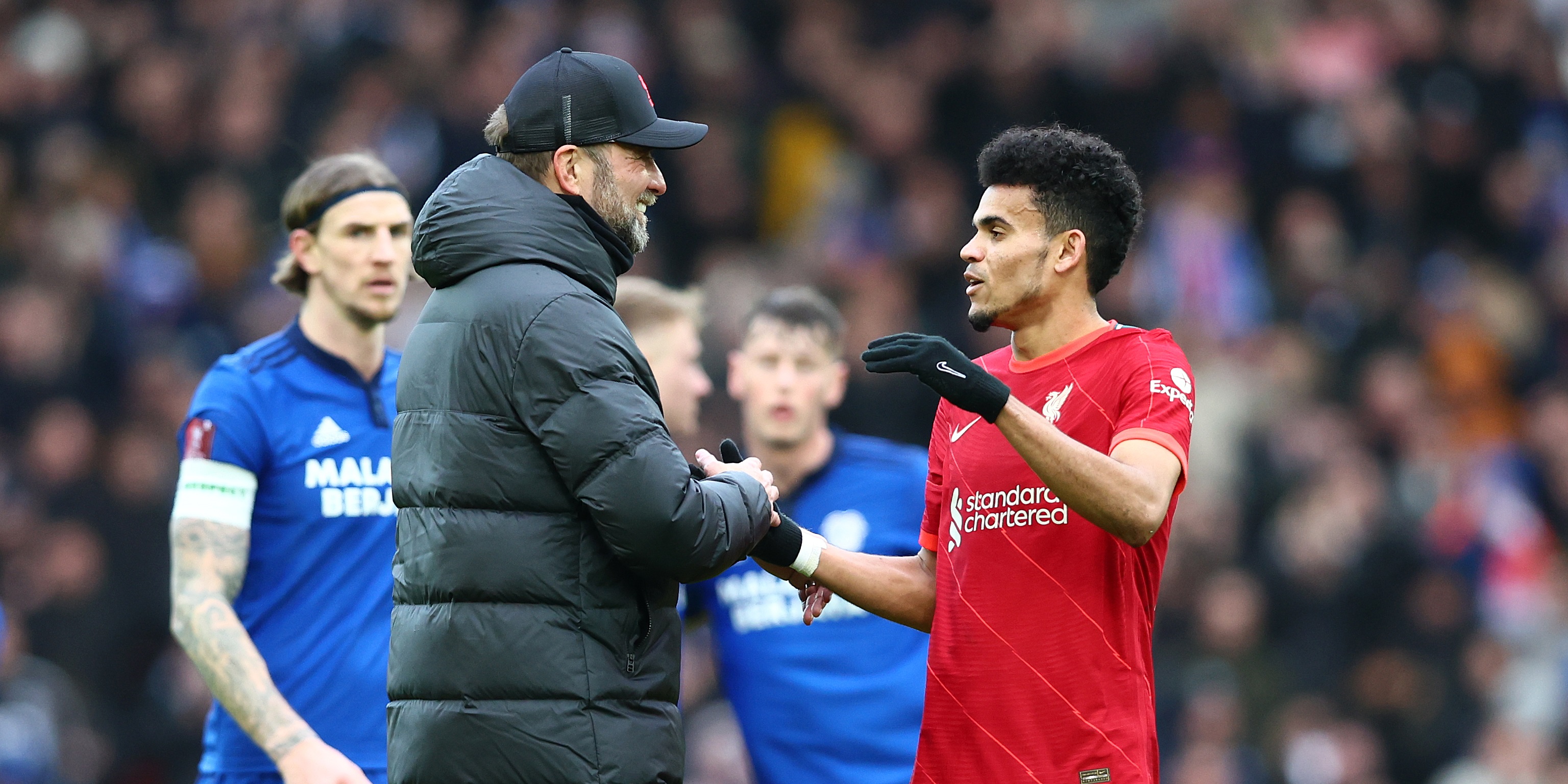 Luis Diaz issues one-word on verdict on Klopp after short time working with Liverpool boss: ‘For me that’s very important’