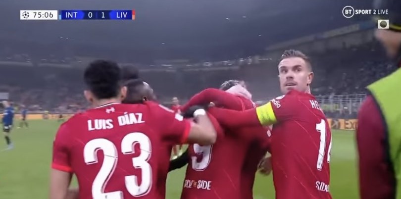 (Image) Henderson’s brilliant seven-word reaction to Matip tapping his head in Liverpool goal celebrations online