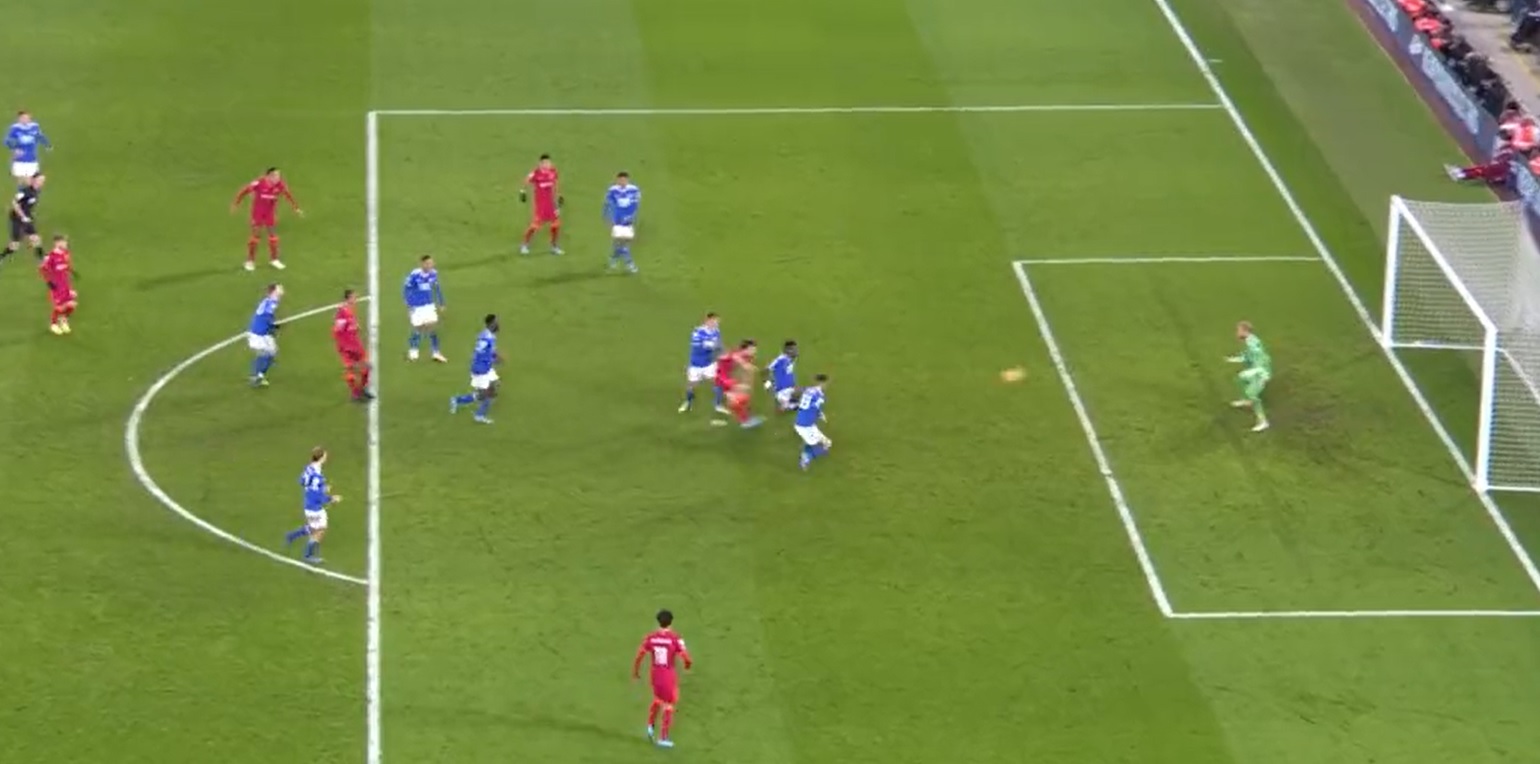 (Video) Jota in the right place again to convert despite overwhelming Leicester pressure