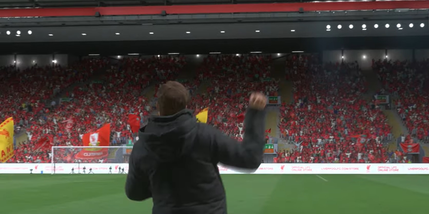(Video) Watch Jurgen Klopp’s classic celebration in FIFA 22 in realistic game footage