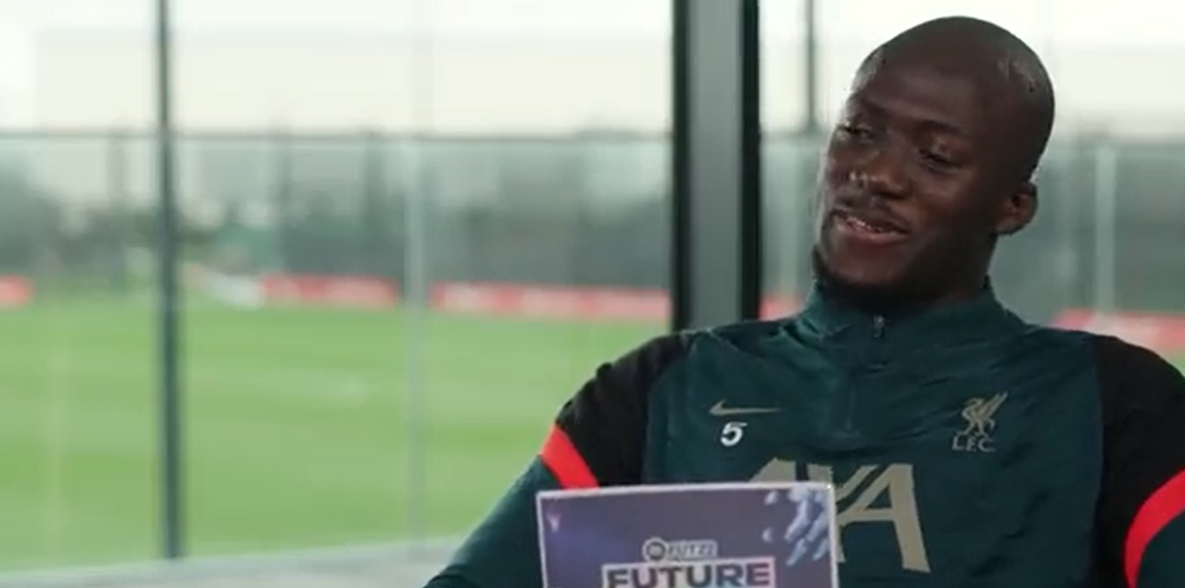 (Video) ‘Paris or Liverpool?’ – Konate’s diplomatic answer to difficult FIFA Future Stars question