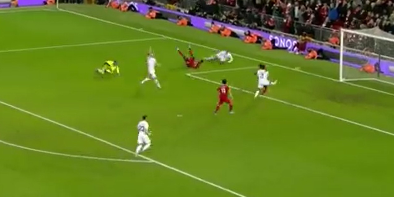 (Video) Mane makes it 5-0 Liverpool with poacher’s finish to capitalise on rebound