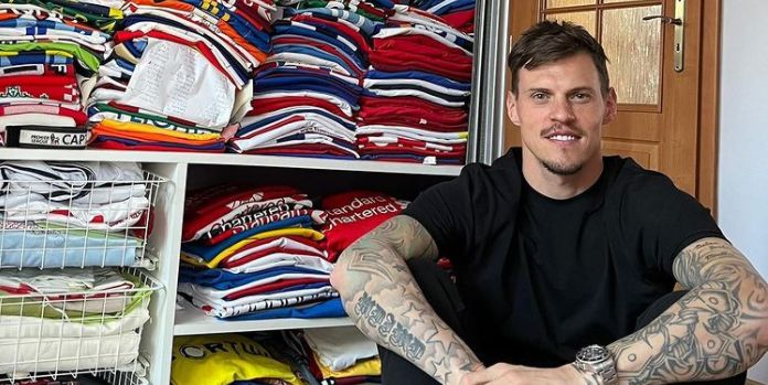 (Image) Martin Skrtel shares an image of his impressive match-worn shirt collection from his career