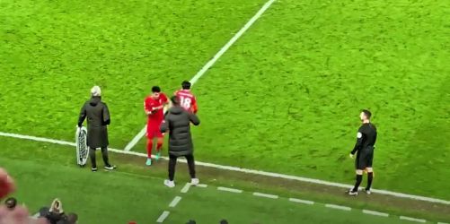 (Video) Luis Diaz’s girlfriend shares video of Anfield reception following his Premier League debut for Liverpool