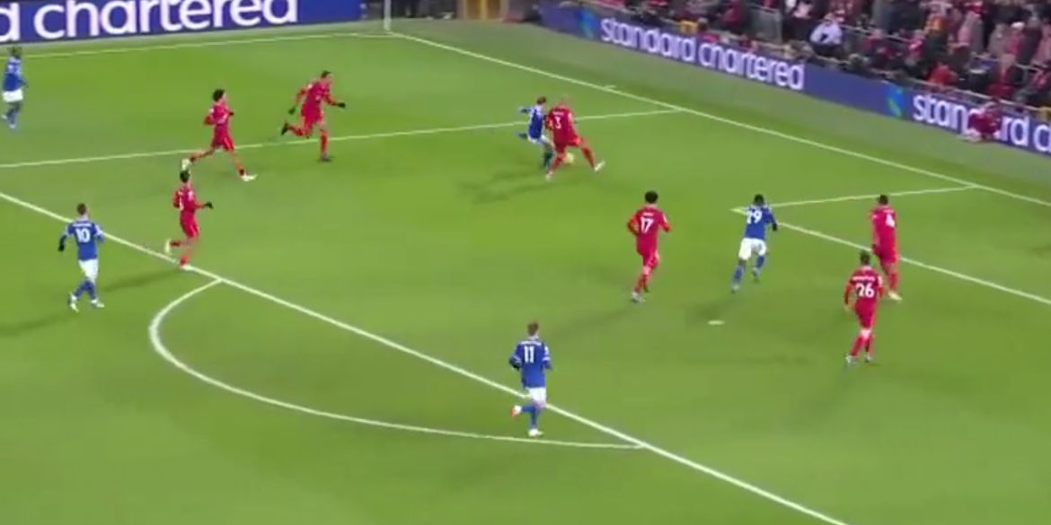 (Video) Fabinho’s midfield masterclass against Leicester City is an absolute joy to watch