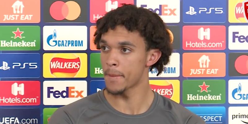 (Video) ‘Anything can happen in this league’ – Trent Alexander-Arnold weighs in on this season’s Premier League title race