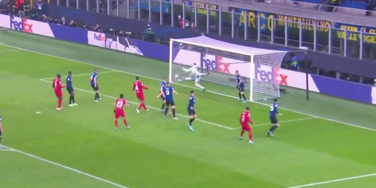 (Video) Bobby Firmino sneaks a brilliant header past Handanovic to put Liverpool ahead at the San Siro