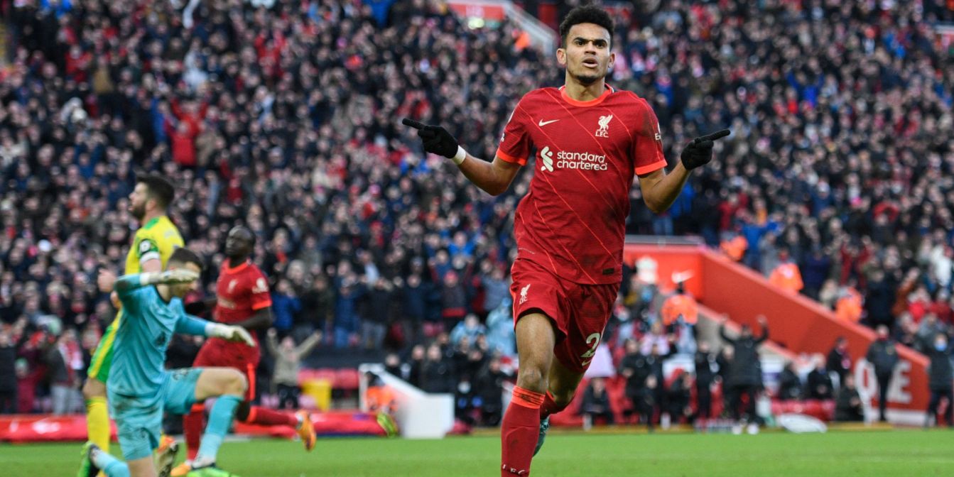 ‘My new home’ – Luis Diaz on scoring his first goal for Liverpool as he helps secure a 3-1 Anfield victory