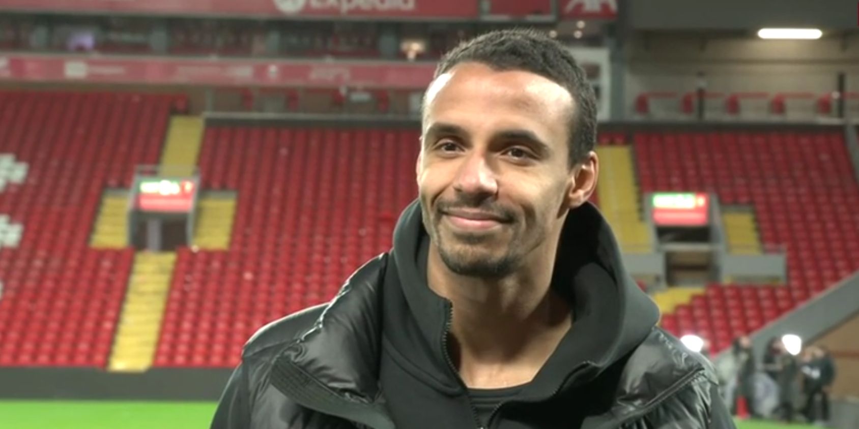 (Video) “The ball finally goes in!” – Joel Matip on scoring for Liverpool and his injury-free run of form