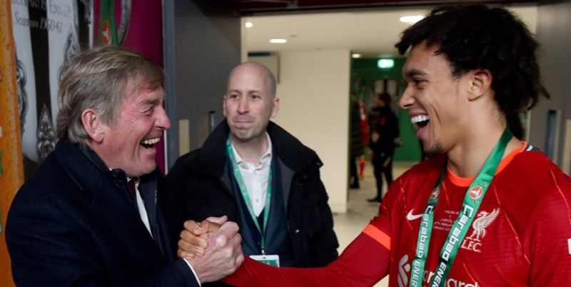 Kenny Dalglish’s five-word message celebrating 23-year-old Liverpool star after cup success