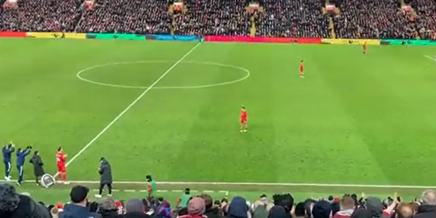 (Video) Watch Thiago Alcantara receive standing ovation from Anfield after terrific Leeds outing