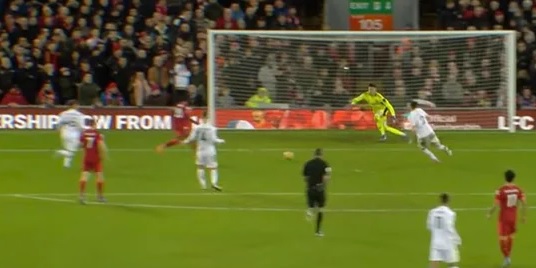 (Image) Van Dijk prophesises Liverpool goal once more before Mane makes it 5-0 v Leeds