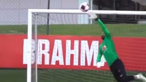 (Video) Alisson’s insane double-save in Brazil training will drop jaws