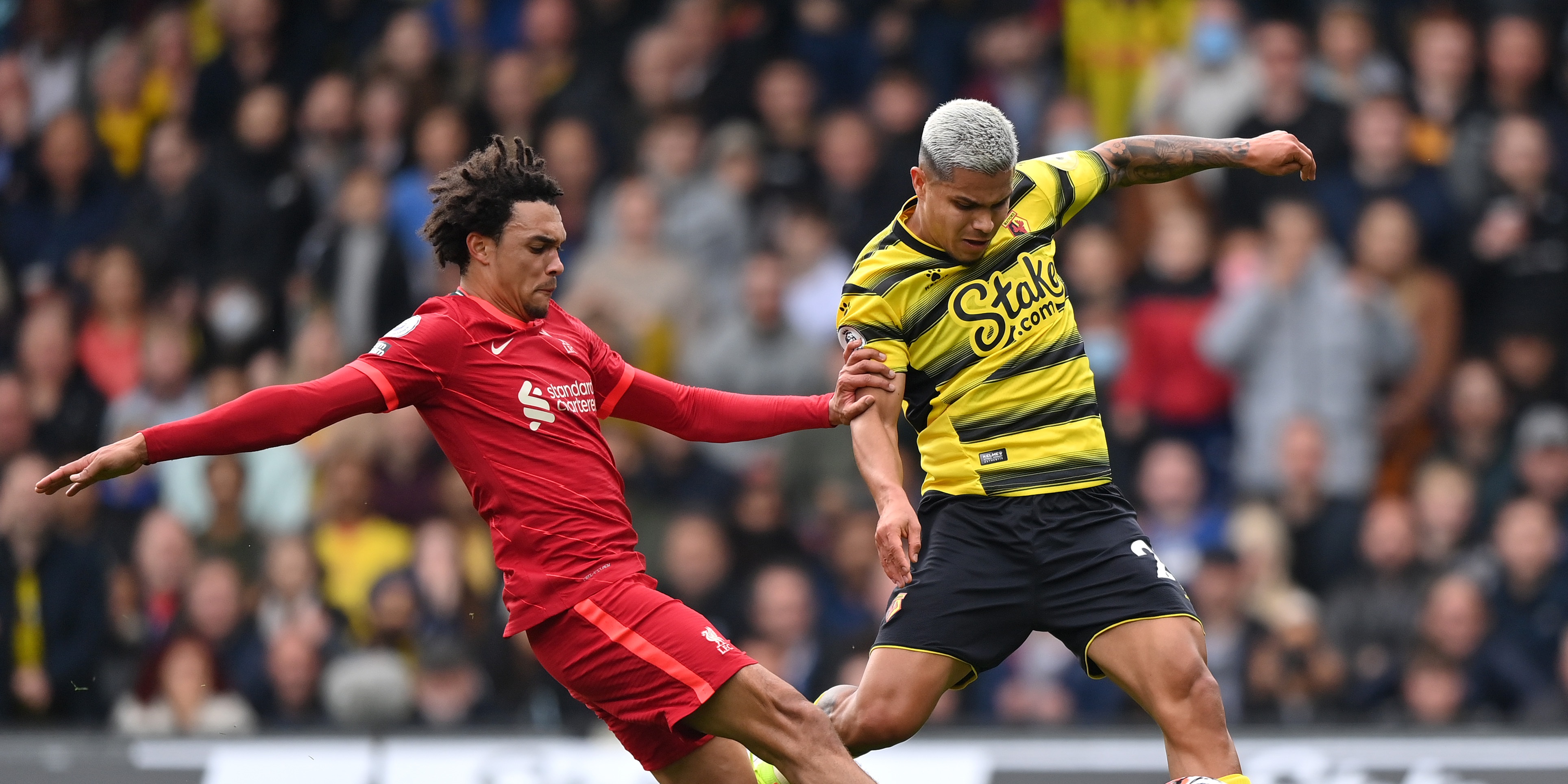Paul Merson believes Jurgen Klopp will select the player that ‘hardly ever disappoints’ to start at right-back against Watford if Trent Alexander-Arnold isn’t fit in time