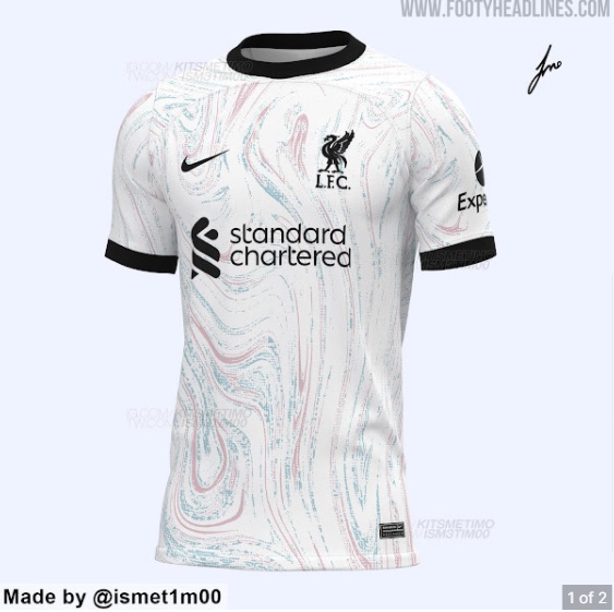 Photo) Liverpool fans will be intrigued by Nike away kit leak