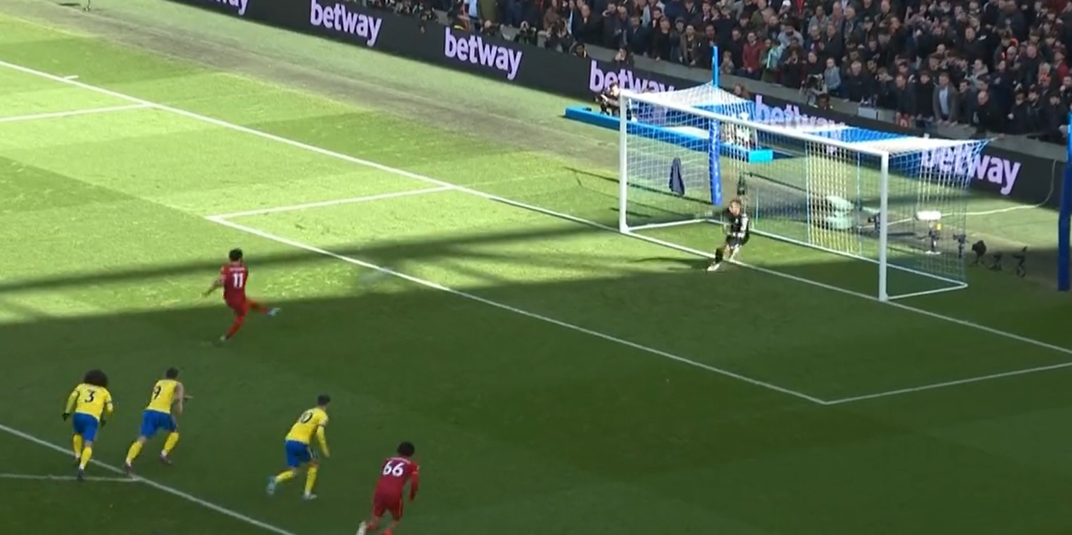 (Video) Mo Salah hits 20th PL goal for Liverpool this season with cool penalty