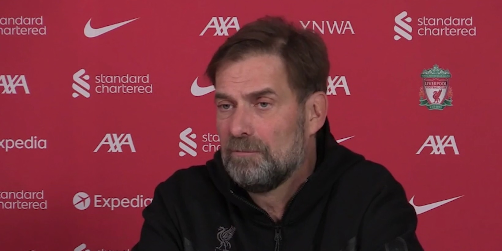(Video) ‘Ask the refs’ – Klopp in disbelief over how £34m Liverpool star is treated by officials