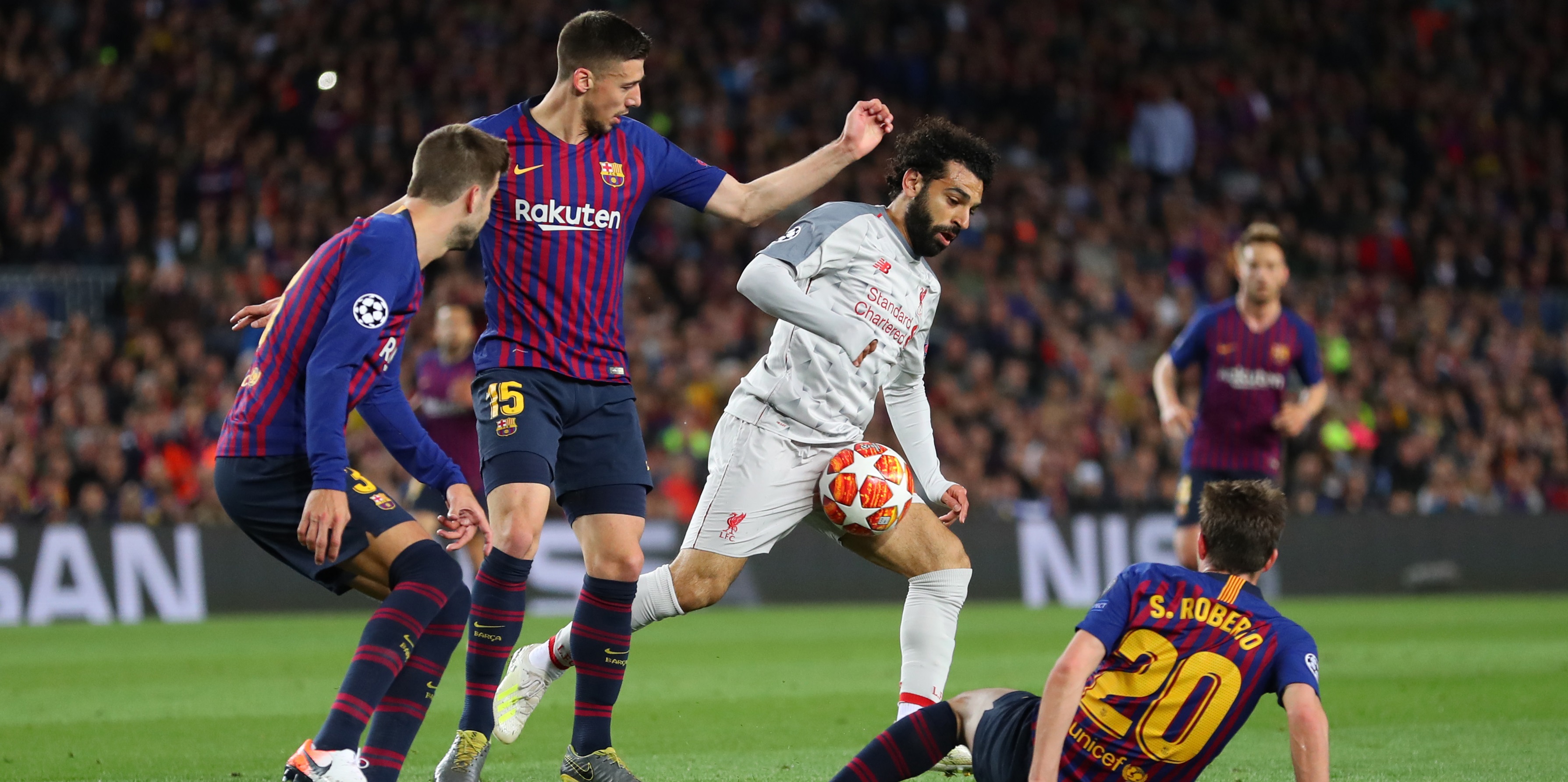 Barcelona chief Laporta hints Salah would fancy La Liga switch in cryptic message: ‘Top players want to join Barca’