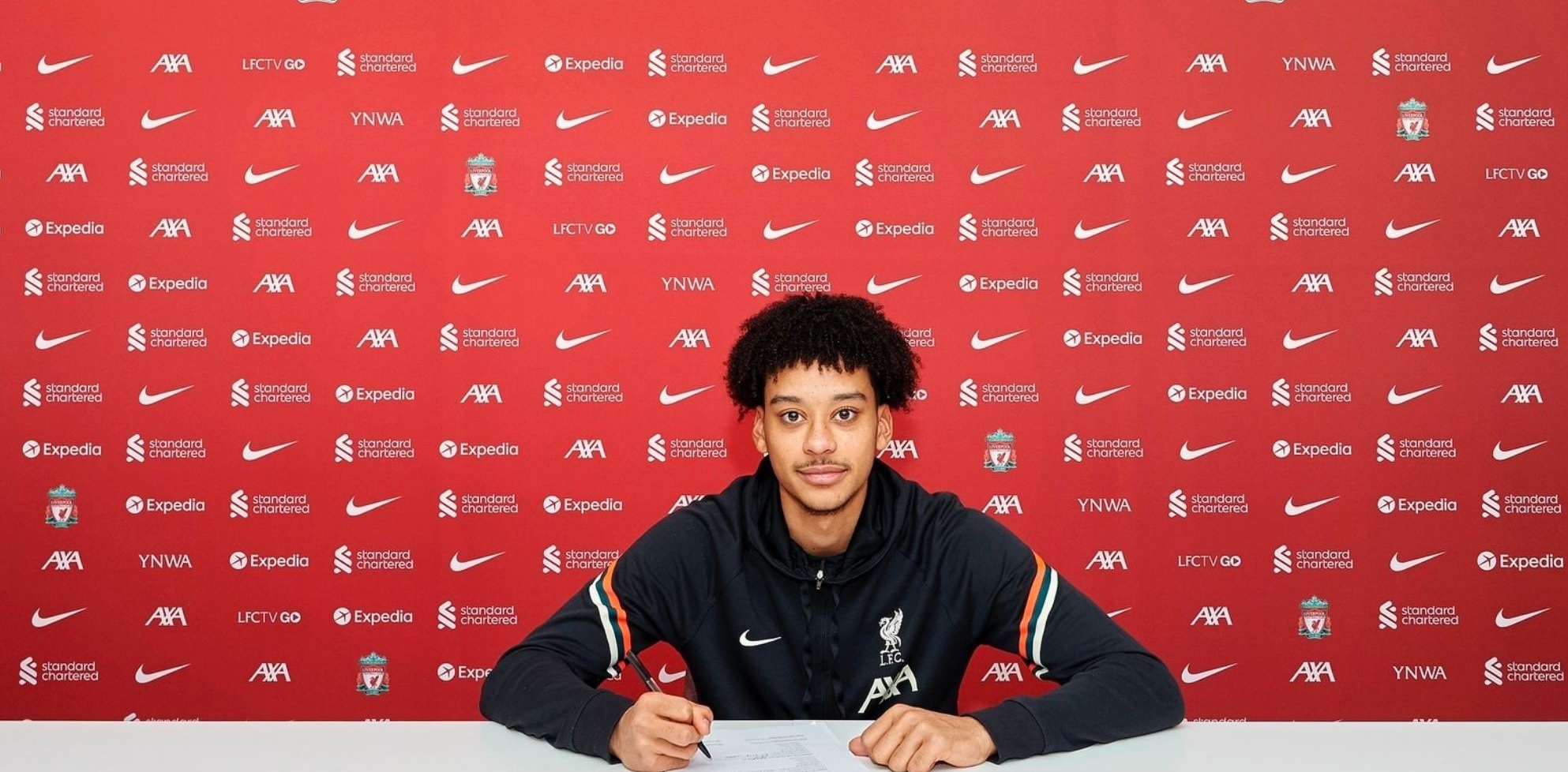 Liverpool hand first professional contract to 17-year-old who signed last year