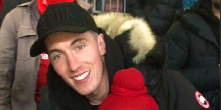 (Image) Harry Wilson spotted amongst Liverpool fans at Wembley as he celebrated League Cup victory