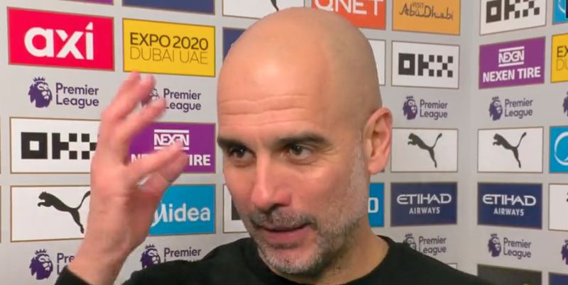 (Video) Pep Guardiola makes huge Liverpool admission and admits his praise for Jurgen Klopp’s ‘oustanding’ side