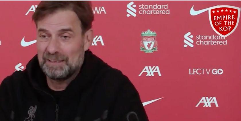 (Video) Jurgen Klopp on ‘outstanding’ Graham Potter and the challenge his Liverpool side face against Brighton tomorrow