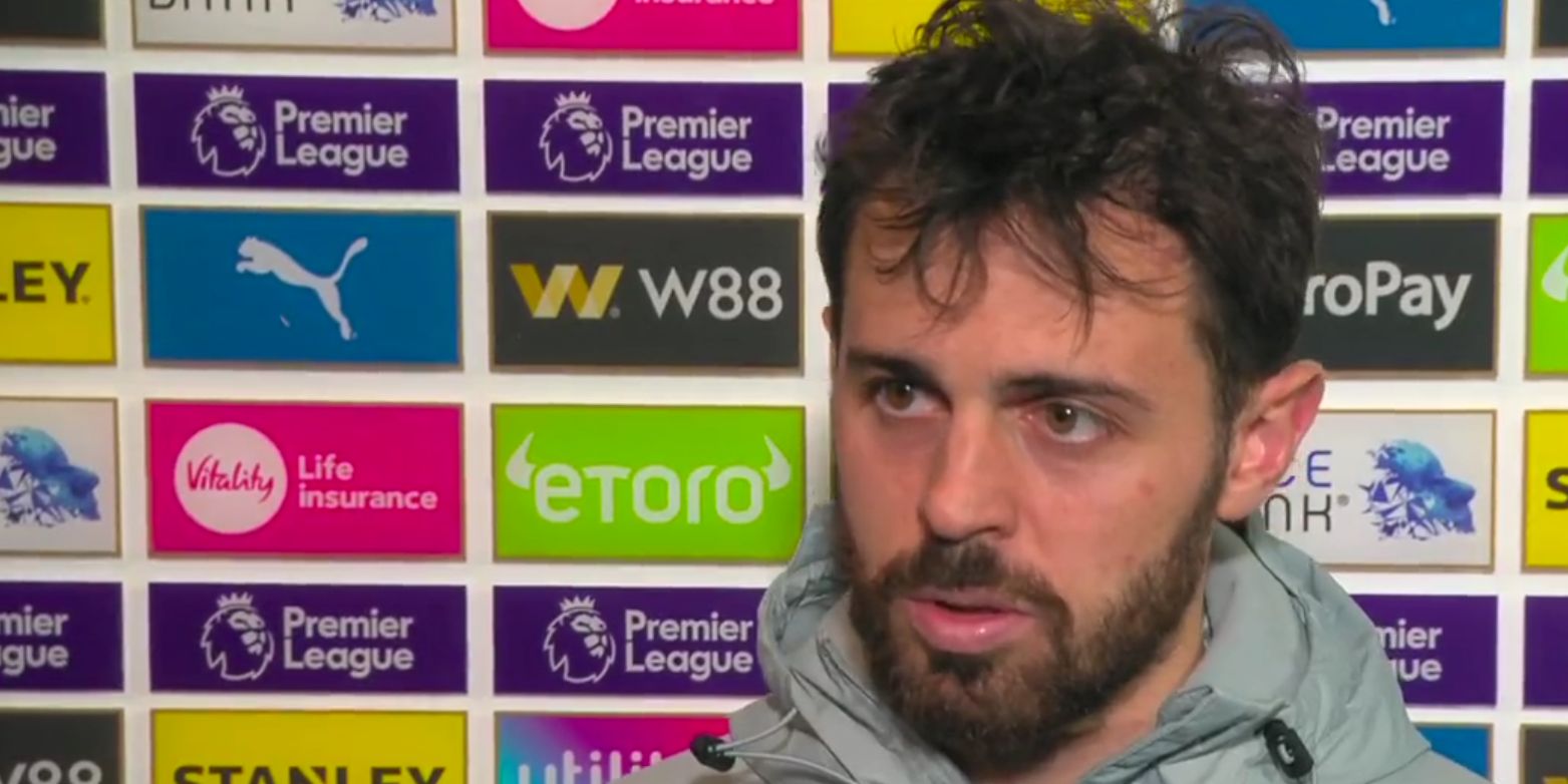 (Video) Bernardo Silva brings up Liverpool in post-match interview, despite them not being mentioned