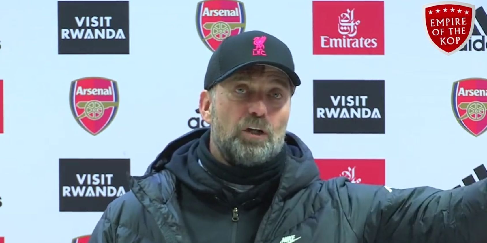(Video) “I’m sick of it” – Jurgen Klopp passionately speaks up for his player after accusations of diving