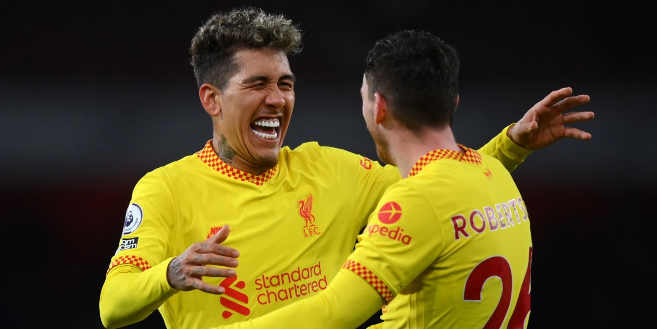 ‘Big win the boys’ – Bobby Firmino delighted with his goal that helped Liverpool defeat Arsenal in the Premier League