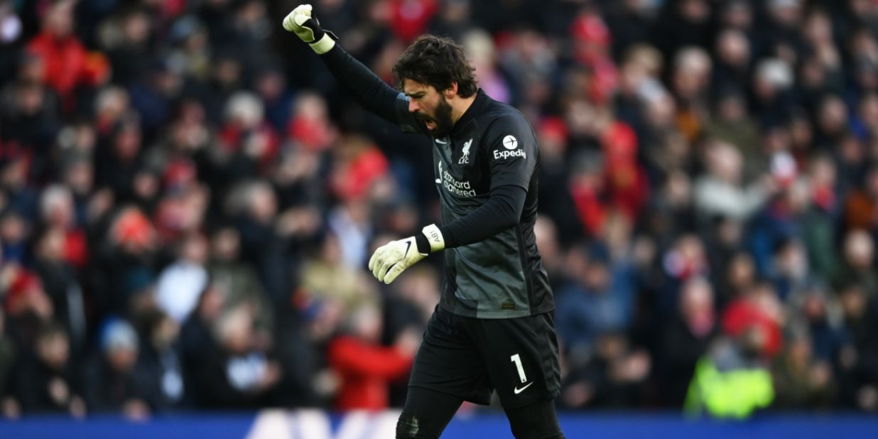 Remarkable Alisson Becker stats reveal how far above the rest of the Premier League’s best ‘keepers he is