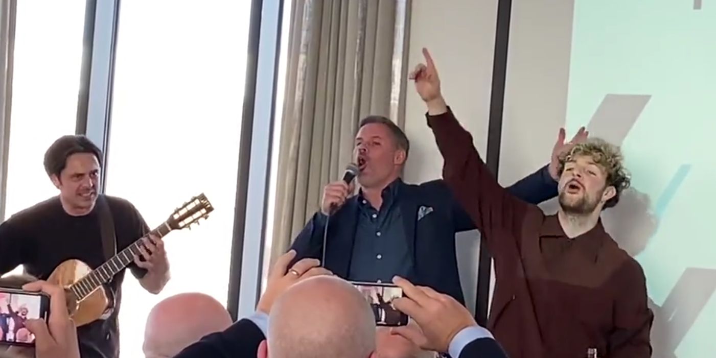 (Video) Jamie Carragher belts out a rendition of ‘In My Life’ following charity Q&A