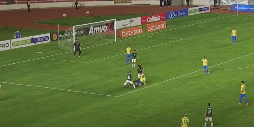 (Video) Fabinho and Alisson Becker caught out passing the ball from the back for Brazil