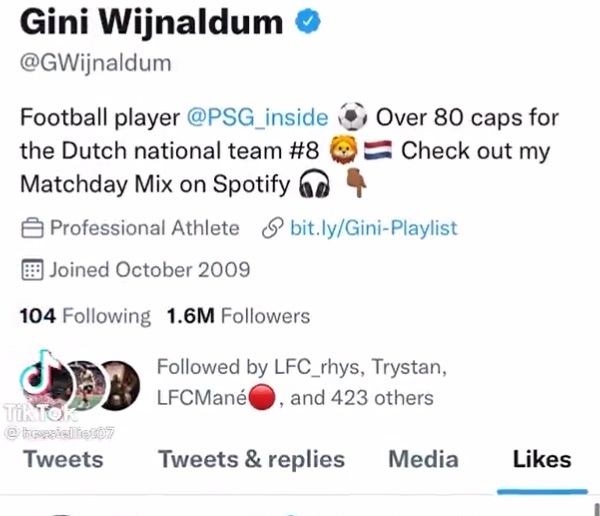 (Video) Liverpool fan spots Wijnaldum liking plenty of Liverpool posts online after Carabao Cup success