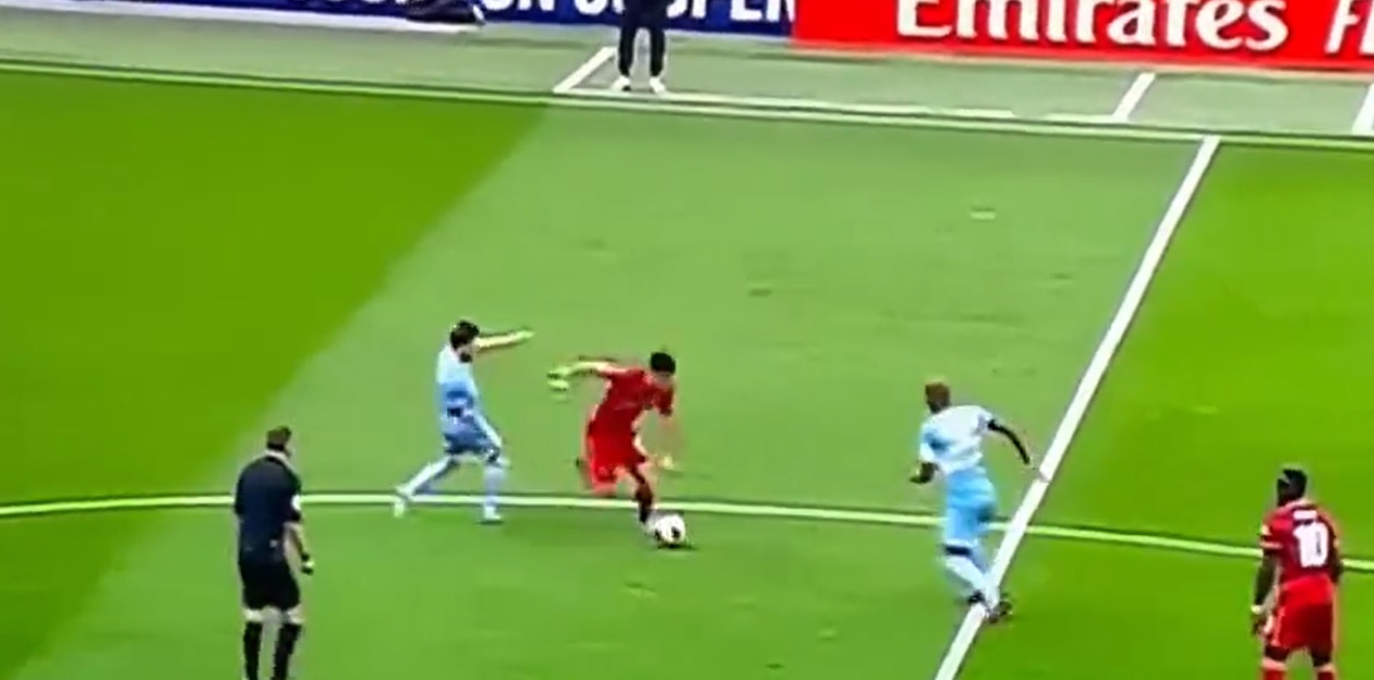 (Video) Luis Diaz makes a mockery of two Man City players with delicious piece of skill in FA Cup semi-final