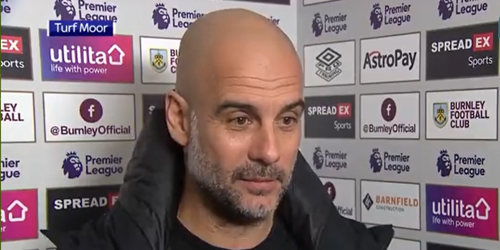 (Video) ‘We know’ – Guardiola makes Liverpool admission during Reds’ clash with Watford
