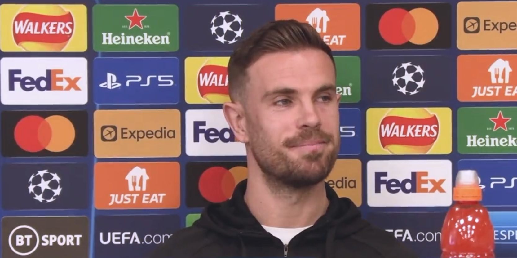 (Video) Henderson hails ‘brilliant’ Liverpool teammate who’s only played 175 minutes of Champions League football
