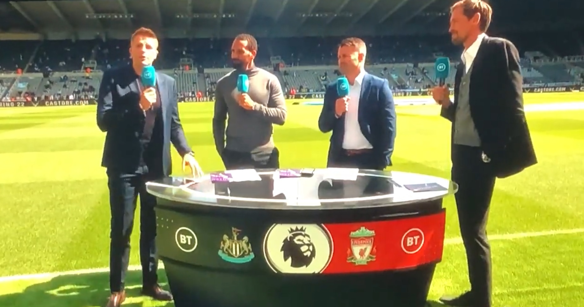 (Video) BT host Jake Humphrey’s tone deaf response to Newcastle owners’ critics will have fans cringing
