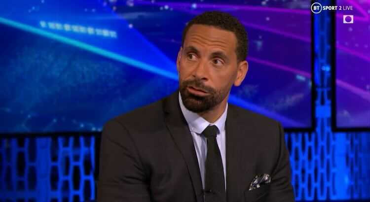 (Video) Ferdinand’s cryptic five-word response to who he prefers out of Liverpool or City to win Champions League