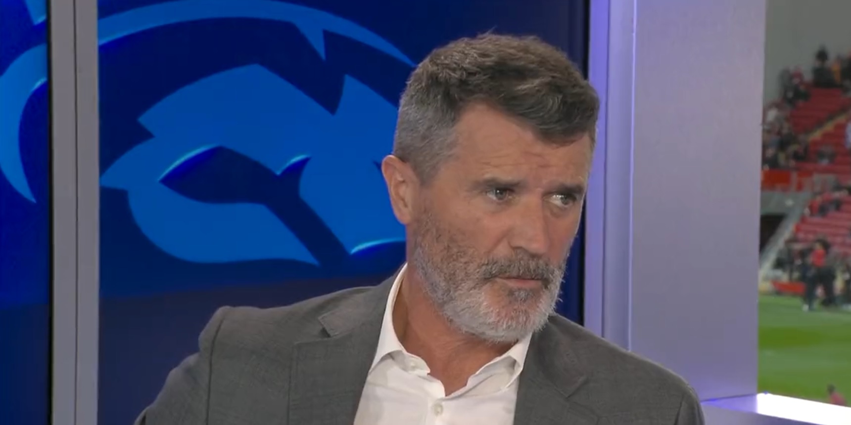 (Video) Roy Keane explains why Liverpool have him ‘worried sick’ as quadruple talk surfaces