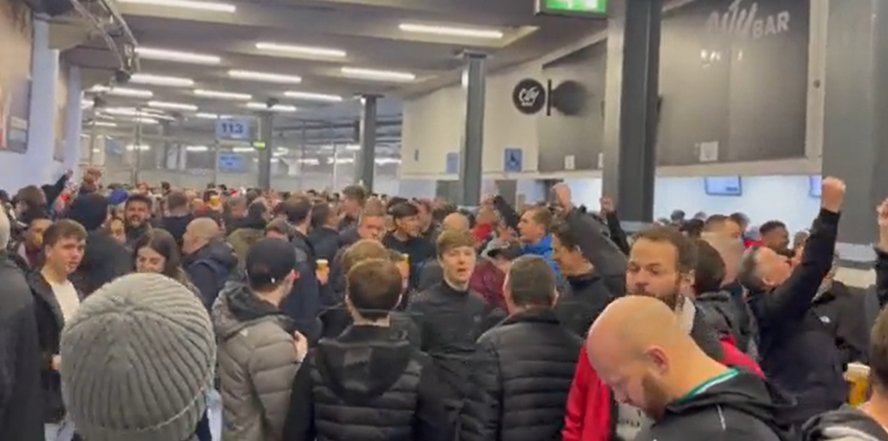 (Video) Liverpool fans make themselves heard with fantastic Beatles-themed Klopp chant inside the Etihad