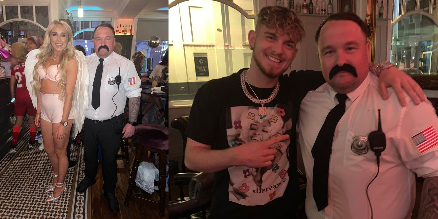 (Images) Harvey Elliott attends Missy Bo Kearns’ 21st fancy dress birthday party and poses with Liverpool Womens’ star’s agent