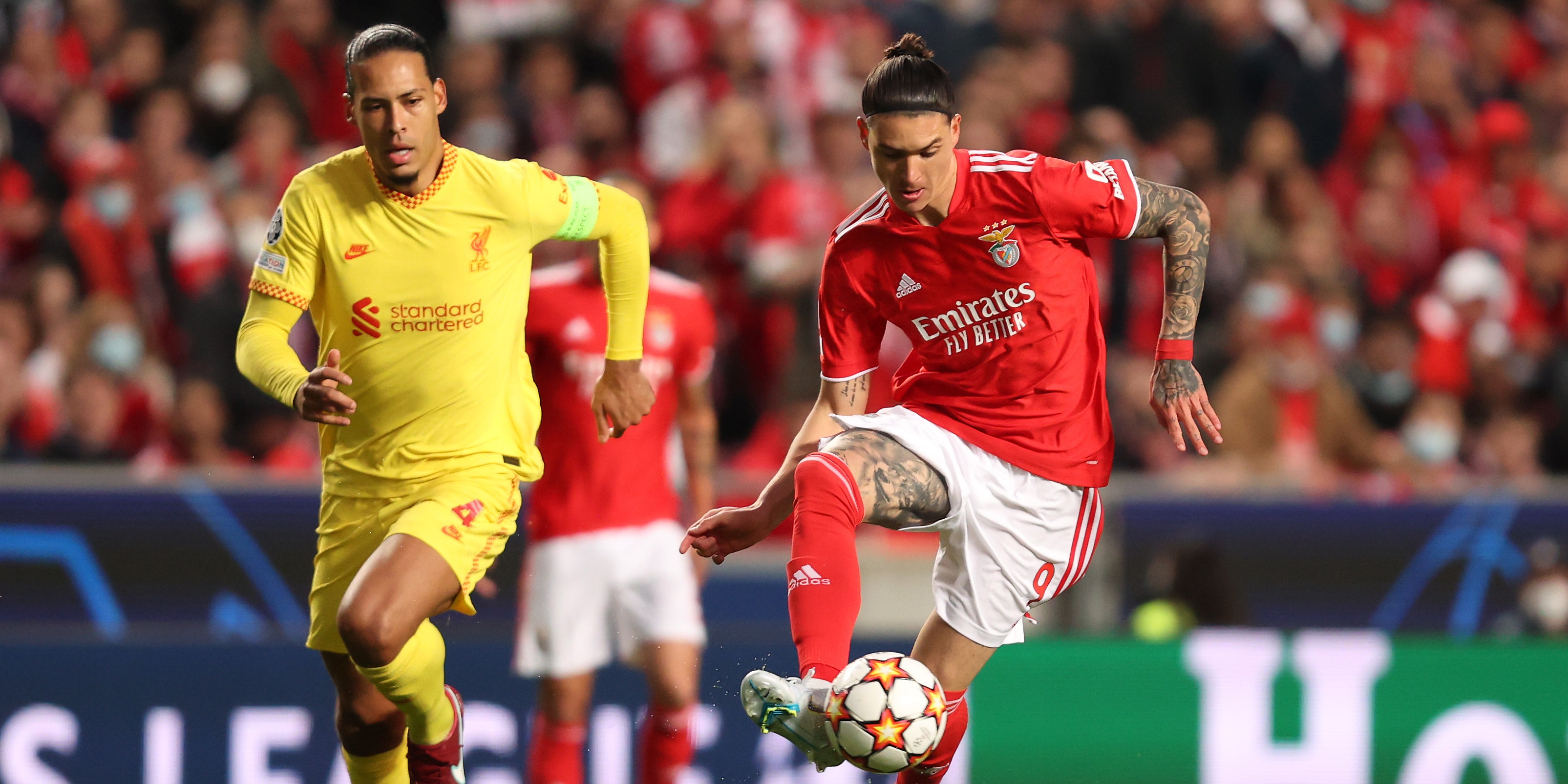 Ex-PL star sends Van Dijk Champions League warning as defender could have landed Liverpool in hot water